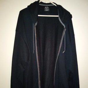 COPY - Black size 3X hoodie with zip up front.